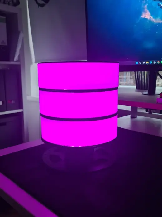 Spool Lamp - Recycle your old filament spools