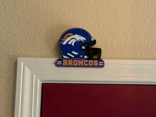 Denver Broncos Door Topper