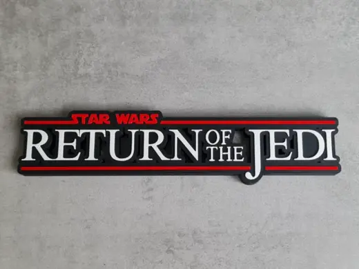 Star Wars Return of the Jedi Logo / Sign