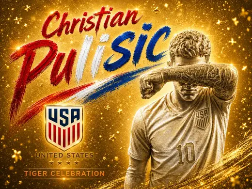 Christian Pulisic World Cup USA Tiger Celebration