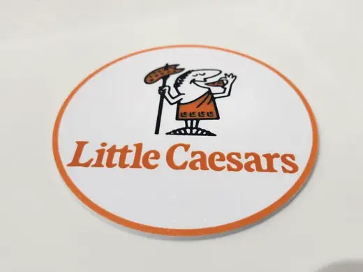 Little Caesars coaster set with caddy
