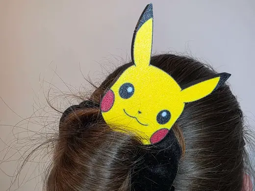 Pika-Bun: The Ultimate Pokemon Hair Clip
