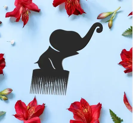 Elephant hair comb/accessory