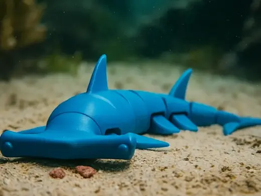 Articulated Hammerhead Shark Toy - Fun Gift Ideas