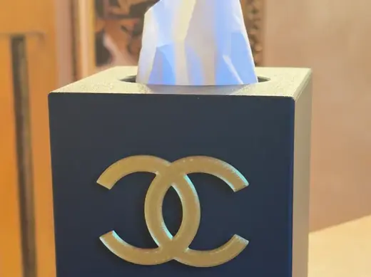 Scatola porta fazzoletti Kleenex Coco Chanel