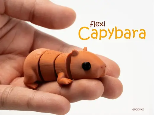 Flexi Capybara -Articulated
