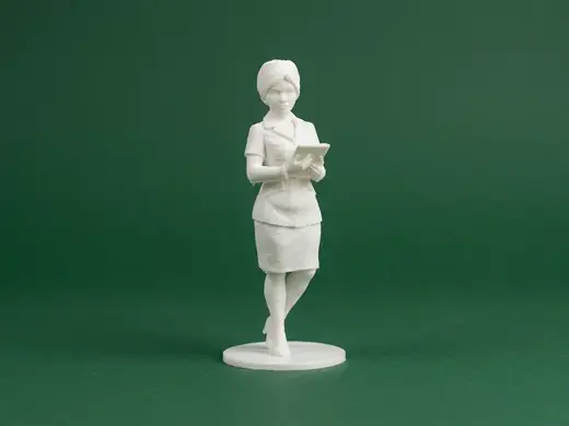 Nurse with Tablet – Professional Medical Figurine