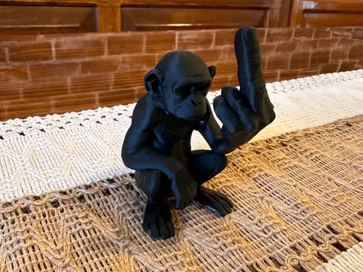 King Kong gorilla scimmia vaffanculo