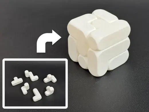 Puzzle Cube (3x3 - 6 peices)