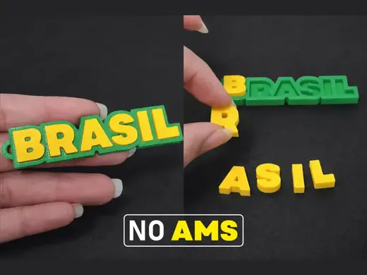 Chaveiro Brasil Copa do Mundo - NO AMS