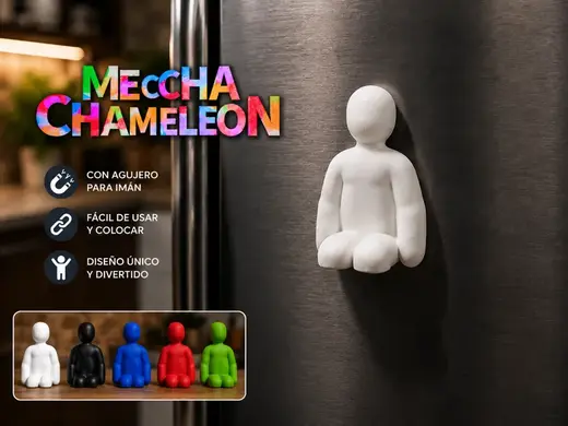 MECCHA CHAMELEON FIGURA 2 | CON AGUJERO PARA IMAN