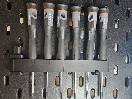 Skadis 6 screwdriver holder for 14.5 mm diameter