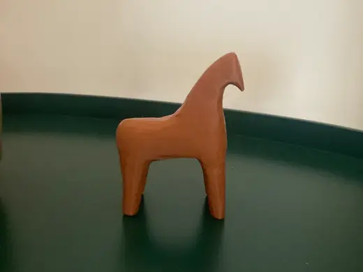 Horse minimal design 3D