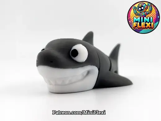 Mini Flexi Shark - No Support Articulated