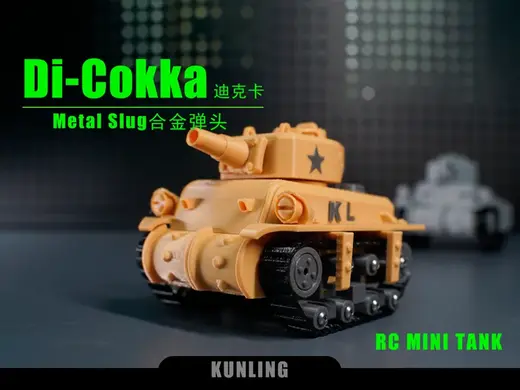 RC Metal Slug Tank Di-Cokka