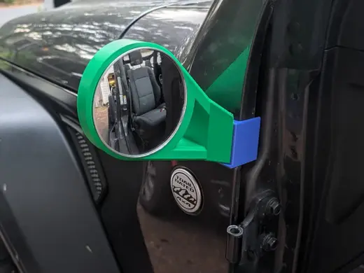 Jeep Wrangler Driver Mirror (JL / JLU / JT)