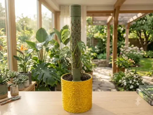 Vaso auto-irrigante e coltura idroponica
