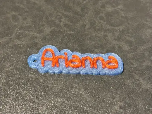 Keychain Arianna - Portachiavi Arianna