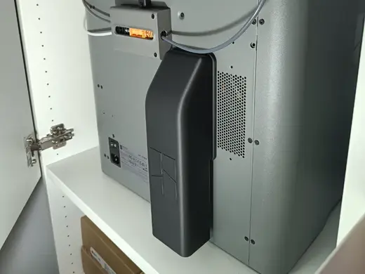 Cubo de purga cerrado PS2 con imanes