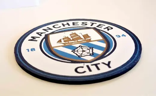 Manchester City Coaster