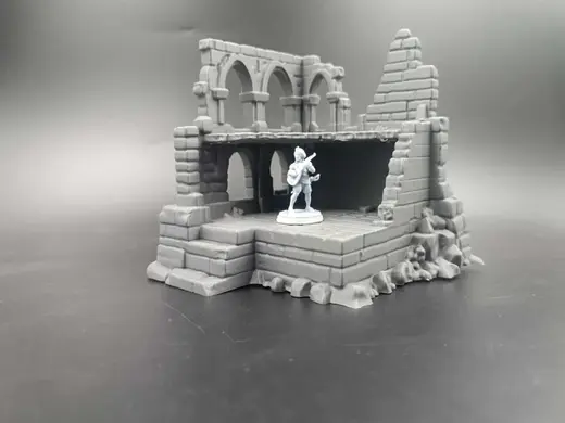 Miniature Wargaming – Ruins V2 TTRPG / RPG / DnD