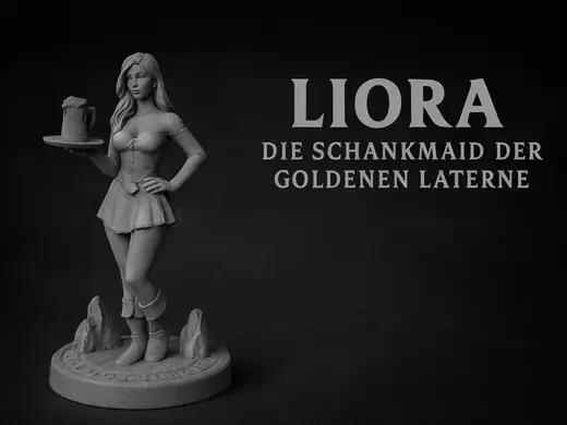 D&D Liora die Schankmaid der Goldenen Laterne