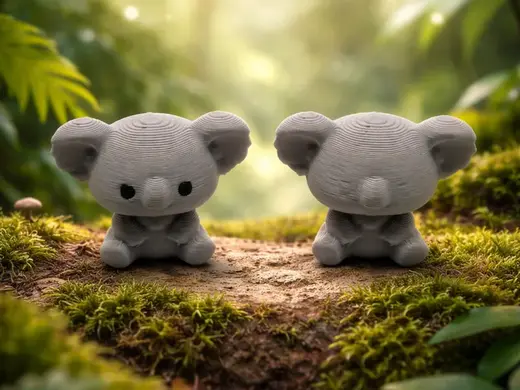 Cute Koala Mini Figurine - Mini Koala Collectible