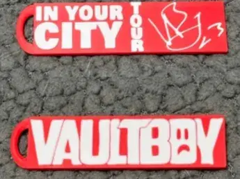 Vaultboy In Your City Tour Keychain