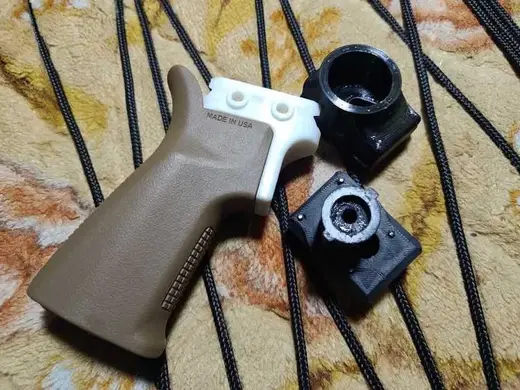 后握把转接皮轨型