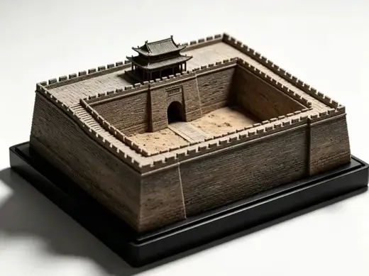 平遥古城 微缩模型