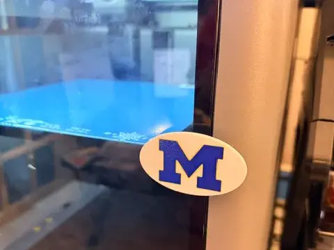 Michigan Wolverines Bambu P/X-Series Door Handle