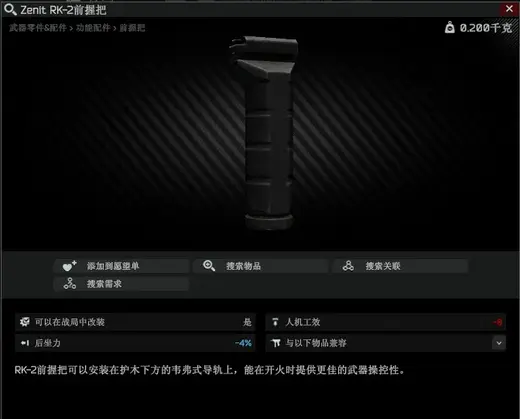 Zenitco rk-2/泽宁特 RK-2