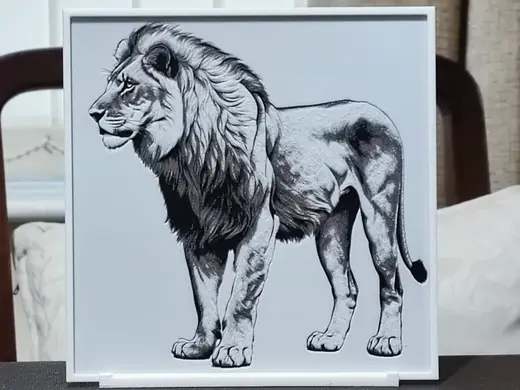 King Of The Jungle - HueForge 3 Color