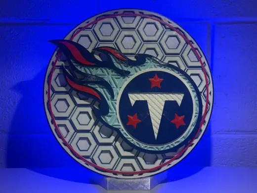 Tennessee Titans Dimensional Mosaic