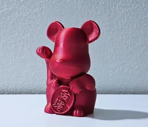 Bearbrick-neko / Maneki-neko Bearbrick figure