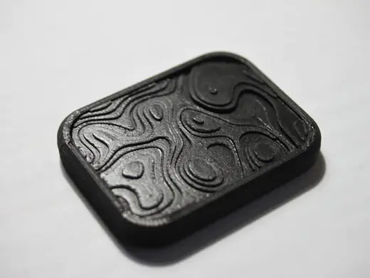 Topographic Fidget Slider Toy