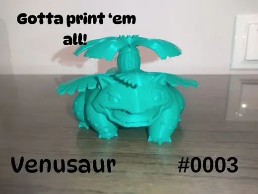 Venusaur singlecolor. #0003