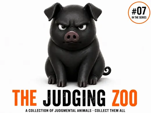 Grumpy Pig – The Judging Zoo #07