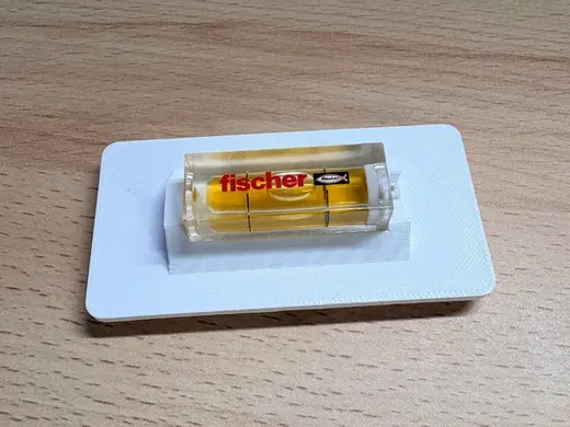 Gridfinity Fischer Mini Spirit Level Holder