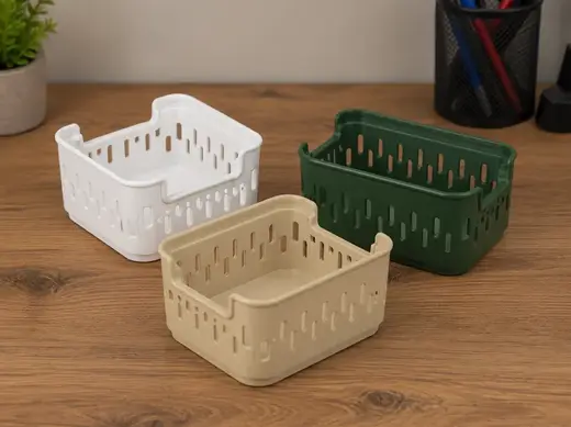 Stackable Storage Basket (Pack of 3)
