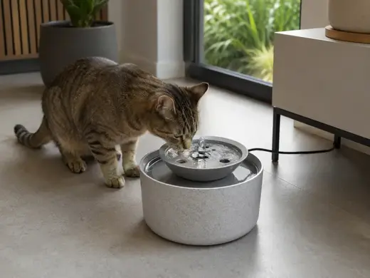 Pet and bird drinking fountain