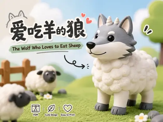 爱吃羊的狼&Sheep-Loving Wolf