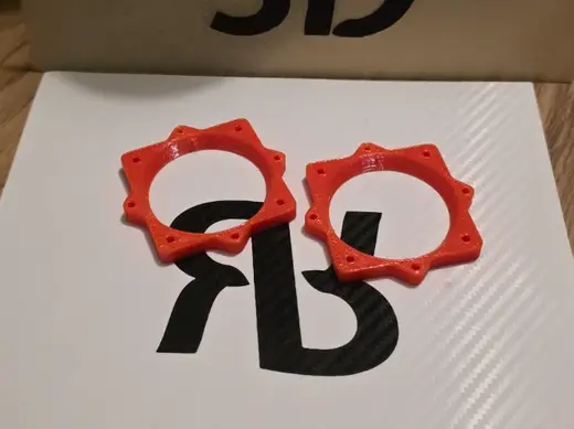 Fan adapter 45mm zu 50mm Arrma hobbywing Max 5