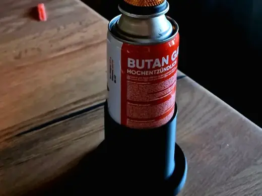 Butan Lamp Can Stand