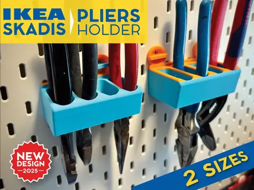 IKEA Skadis Pliers, Side Cutters, Scissors Holder