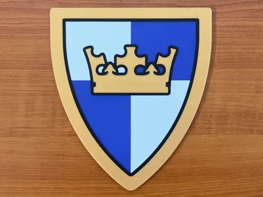 Leg.o New Castle Crown Knights Shield
