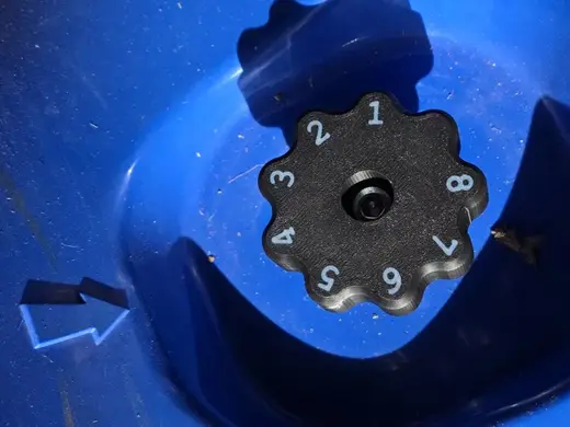 Schnitthöhenverstellung für Iseki CM 7421