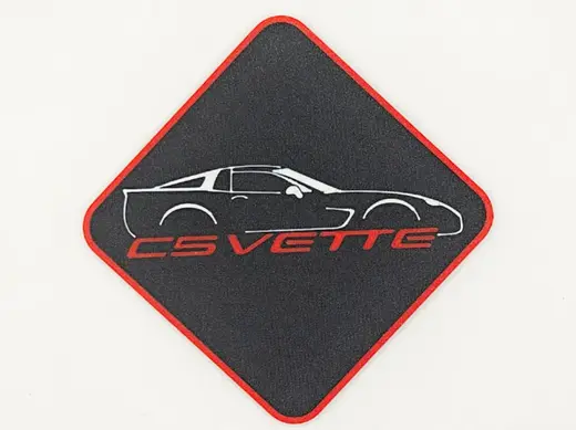 Corvette C5 Silhouette Coasters