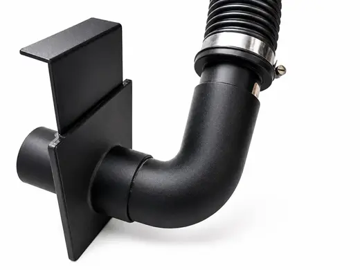 90 deg elbow adapter for 2.5" vac hose