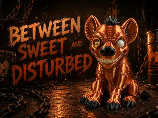 Stitched Hyena – Between Sweet & Disturbed